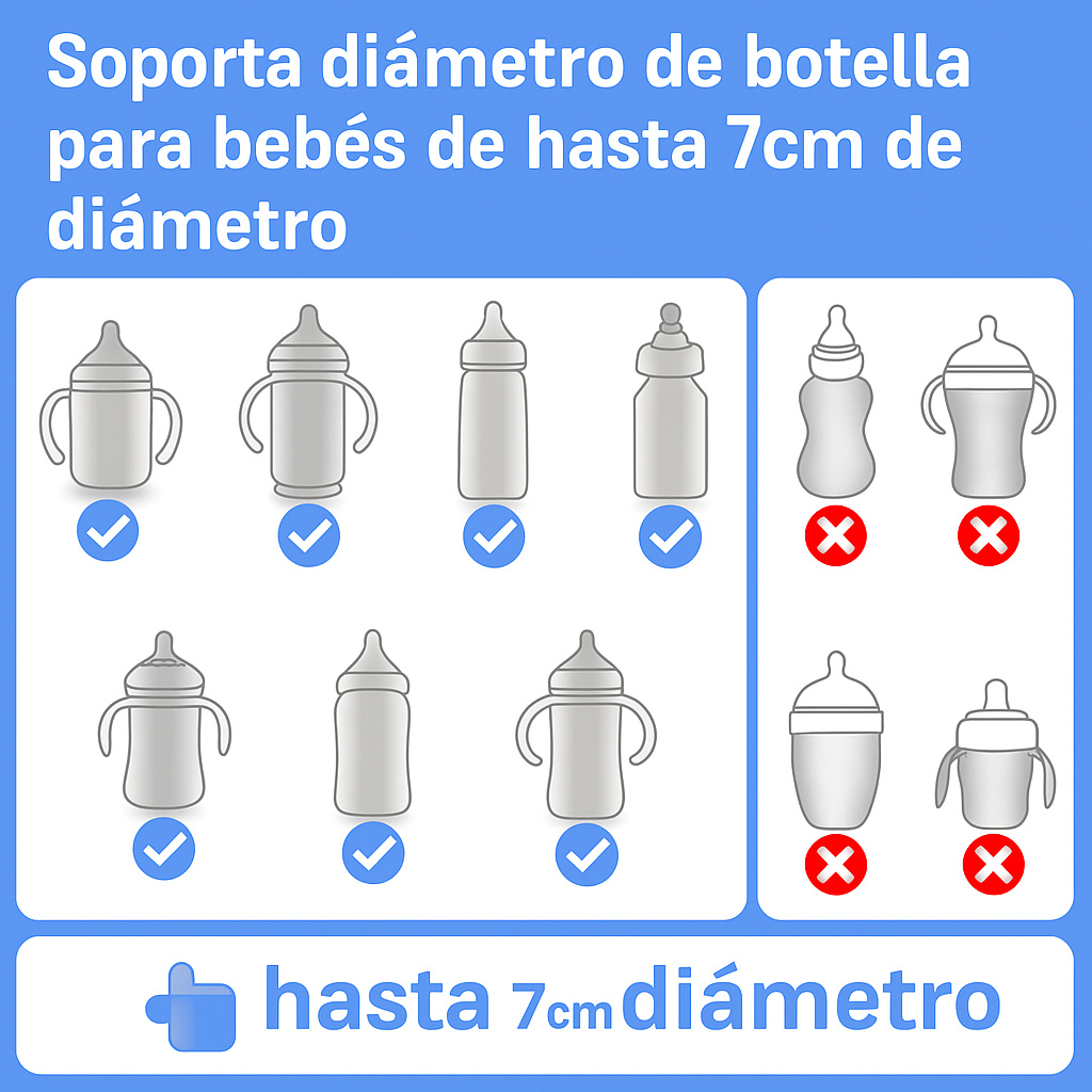 WarmiGo™  Calentador de Teteros Portátil  - Biberón listo en menos de 10 Min 🍼 HOY 50% DCTO
