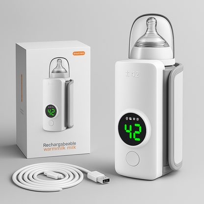 WarmiGo™  Calentador de Teteros Portátil  - Biberón listo en menos de 10 Min 🍼 HOY 50% DCTO
