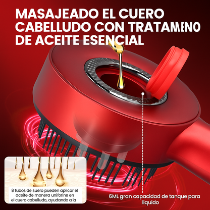 Capilux Pro™ Cepillo Infrarojo - Detiene la caída, engrosa y crece el cabello 2 veces más rápido ✨ HOY 45% OFF
