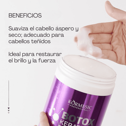 Botox Keratin™: Raparador para Cabellos Severamente Dañados