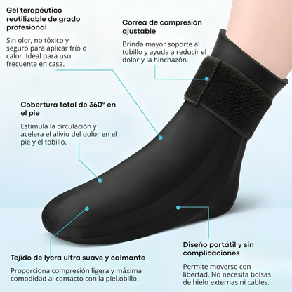 TheraPie® - Media terapeutica que aliva el dolor y desinflama los pies ⚡SOLO HOY 50% OFF