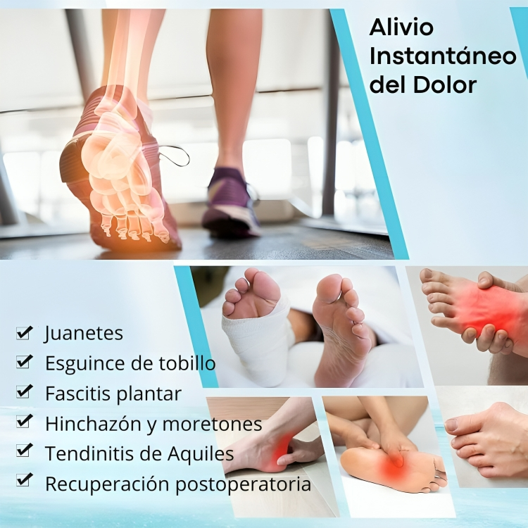 TheraPie® - Media terapeutica que aliva el dolor y desinflama los pies ⚡SOLO HOY 50% OFF
