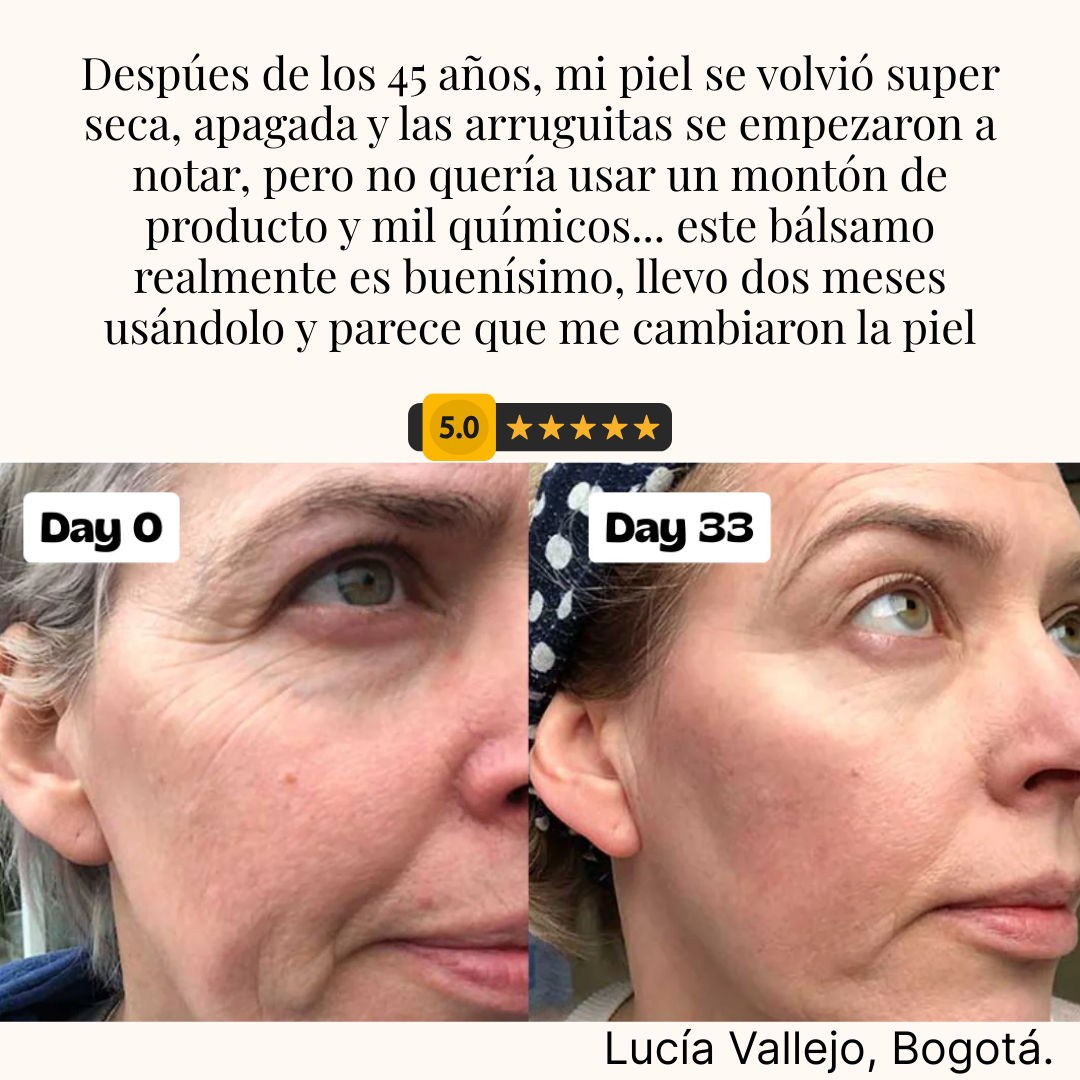 Bálsamo de Sebo y Miel: Atenúa arrugas y da firmeza a pieles maduras 🌿 HOY 45% OFF