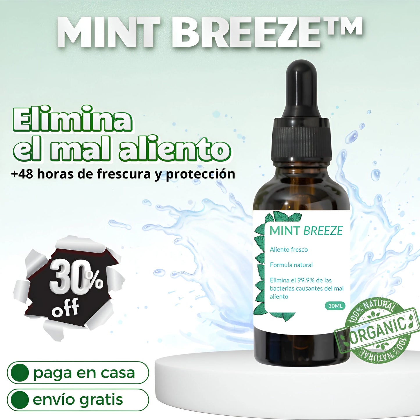 Elimina el Mal Aliento + 48 hrs de Protección