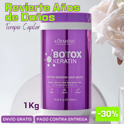 Botox Keratin™: Raparador para Cabellos Severamente Dañados